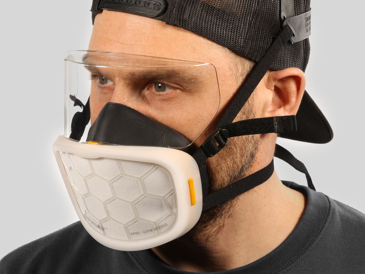 FA95 Respirator + Visor